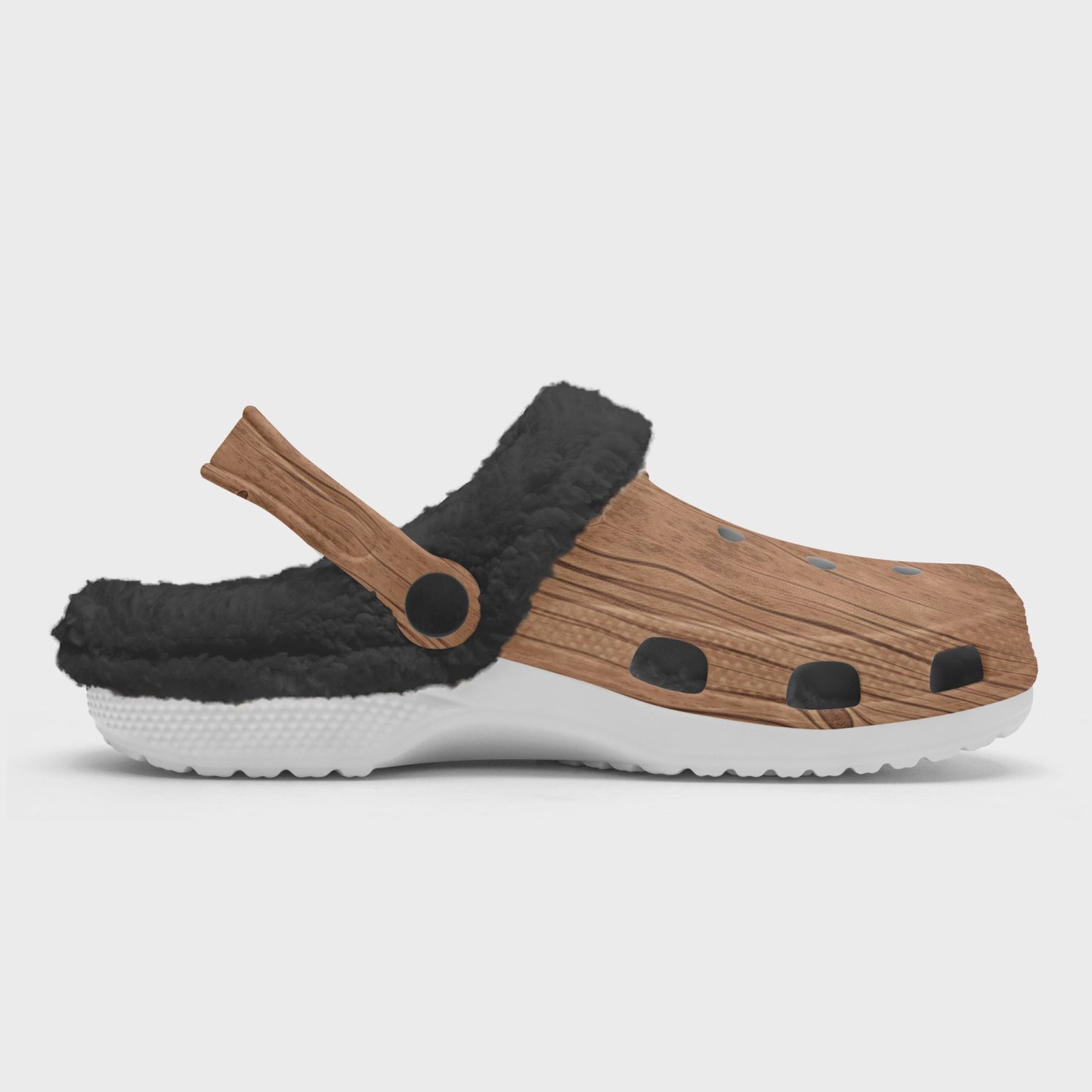 THE WOOD LINED CLOGS (For the chilly ones!)