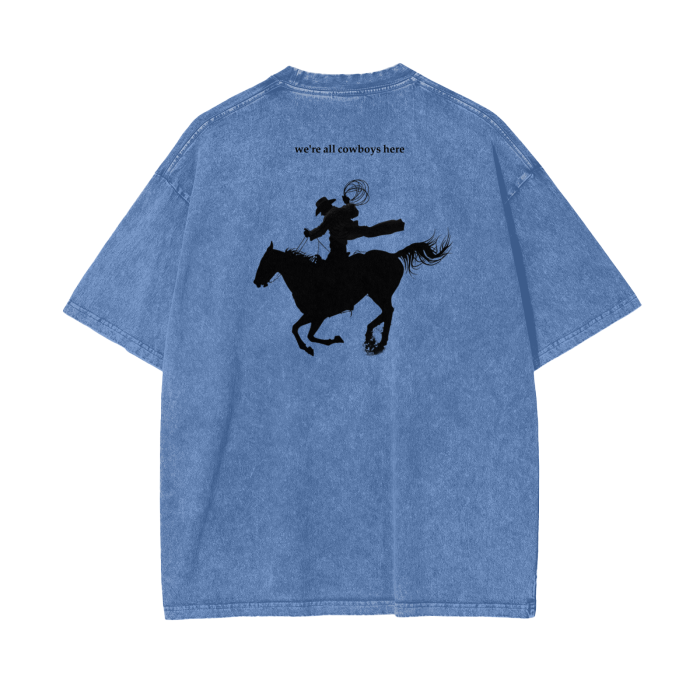 VIOLENTTRADWIFE ACID WASHED T-SHIRT