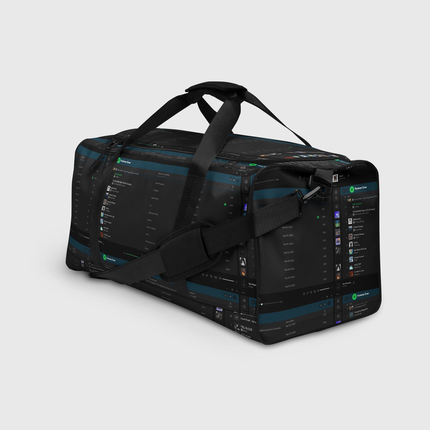 DUFFLE BAG WITH PLAYLIST