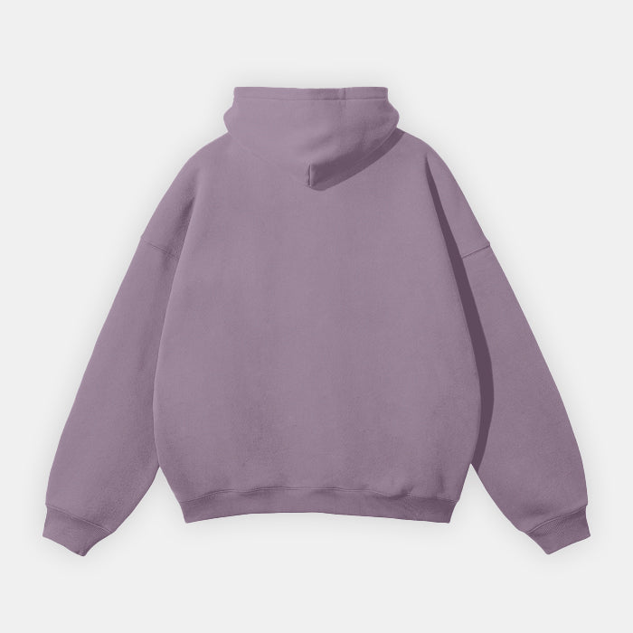 MORATIEL ESSENTIALS FLEECE HOODIE DARK PURPLE