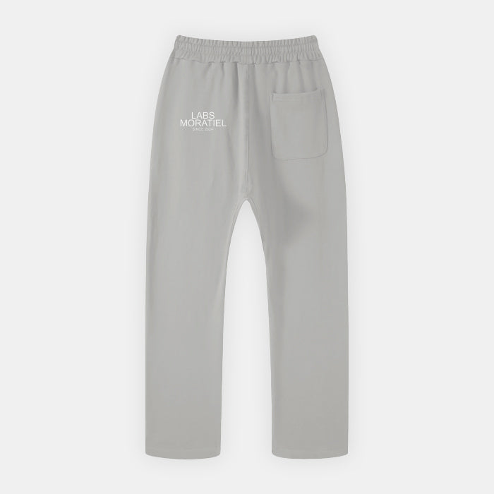MORATIEL STRAIGHT LEG JOGGERS - GRAY CAMEL