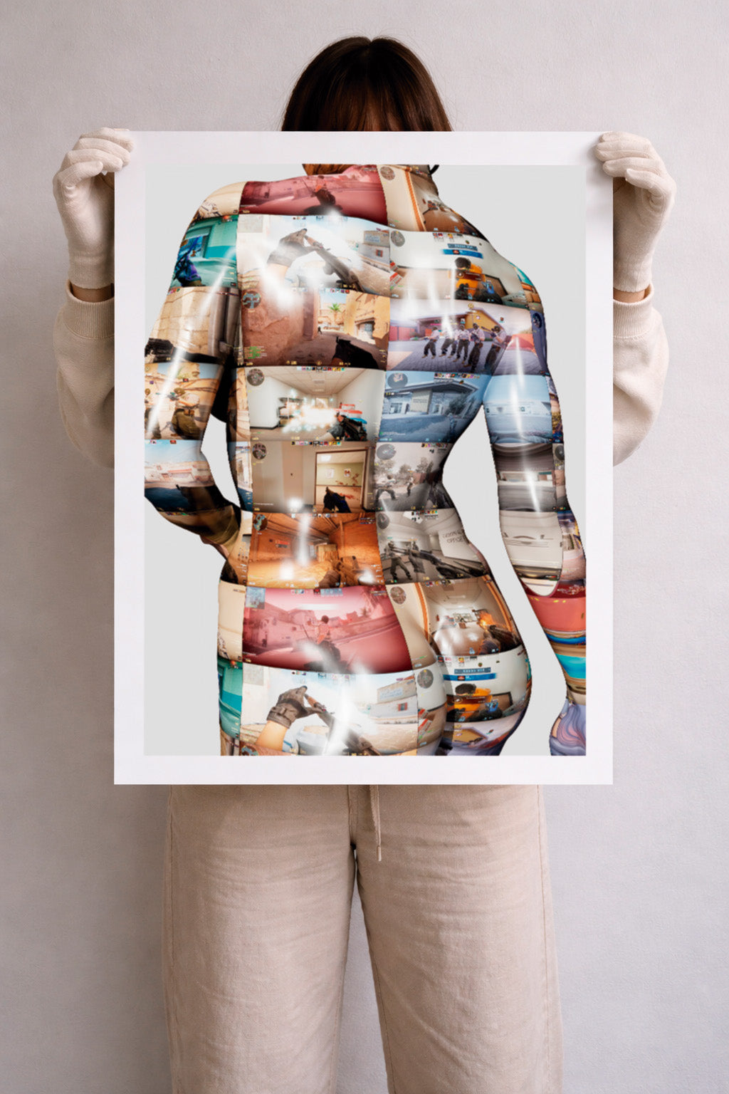 Countered and Striked. Limited edition print