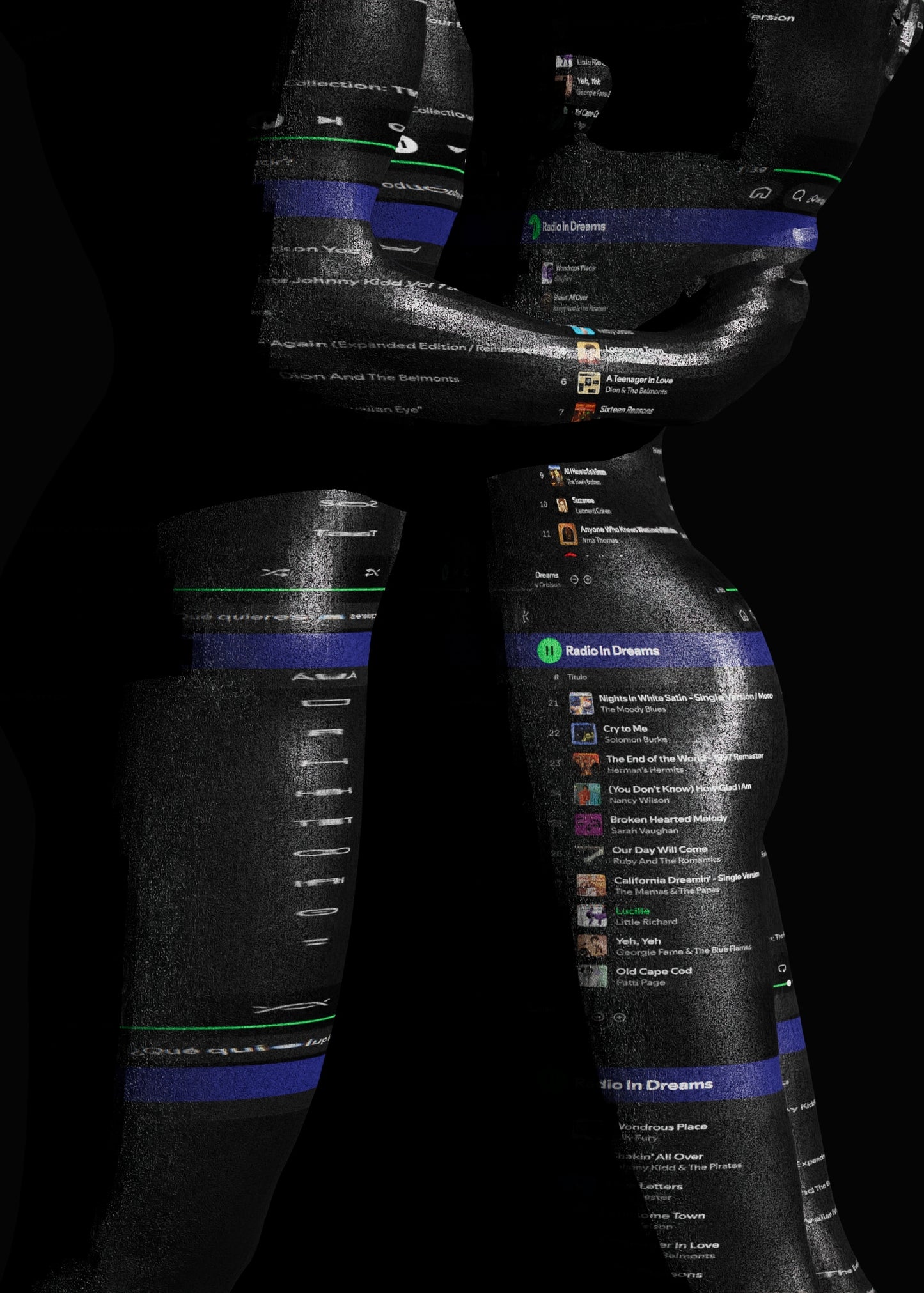 Playlist Series unique print