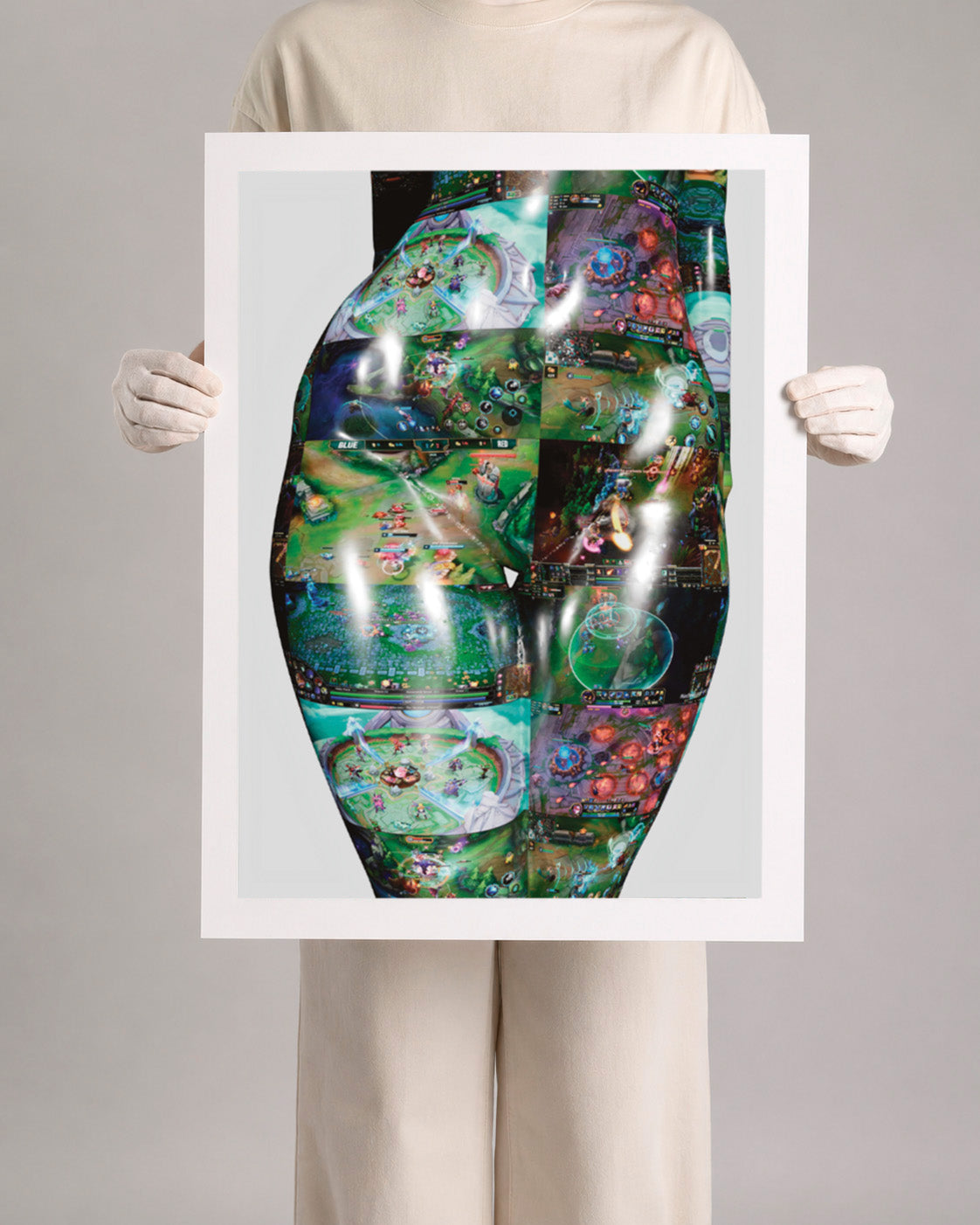 Part of the game. LOL. Limited edition print