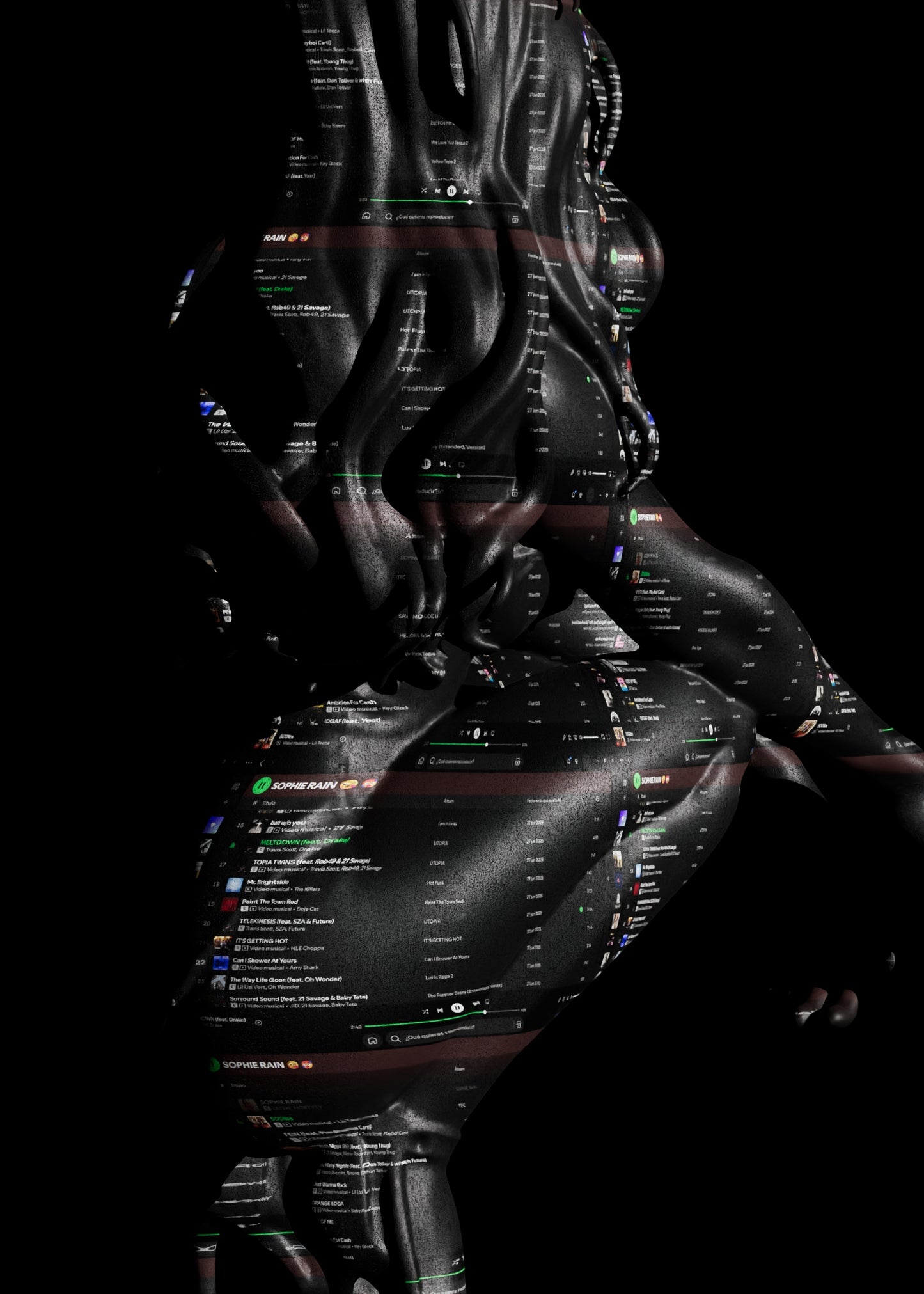 Playlist Series unique print