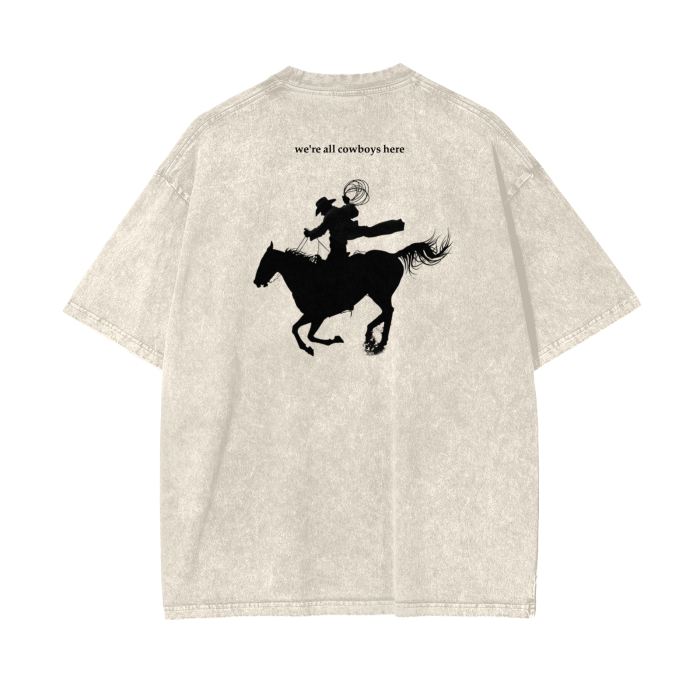 VIOLENTTRADWIFE ACID WASHED T-SHIRT