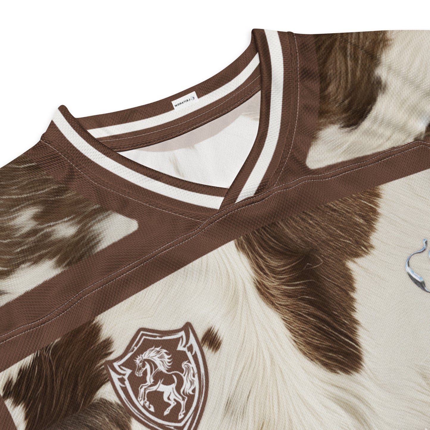 COW PRINT JERSEY
