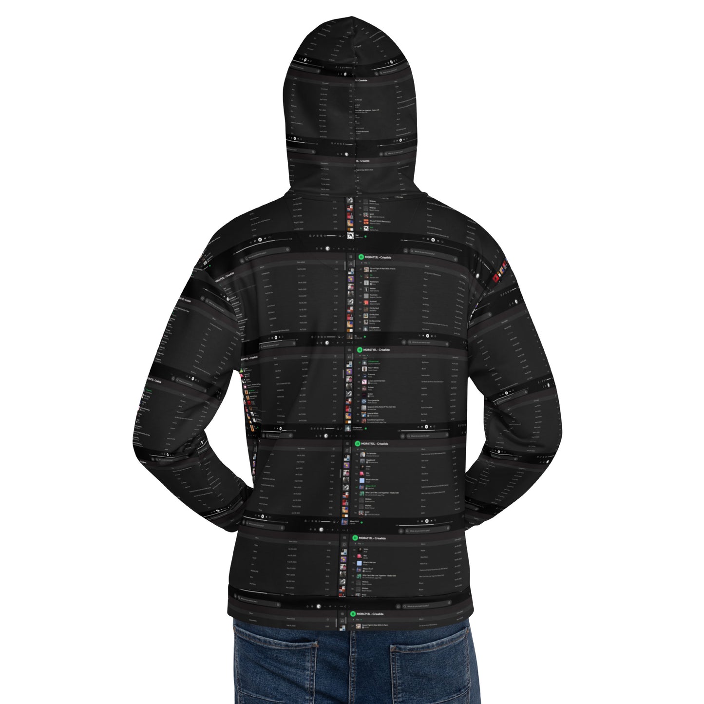 HOODIE WITH A PLAYLIST