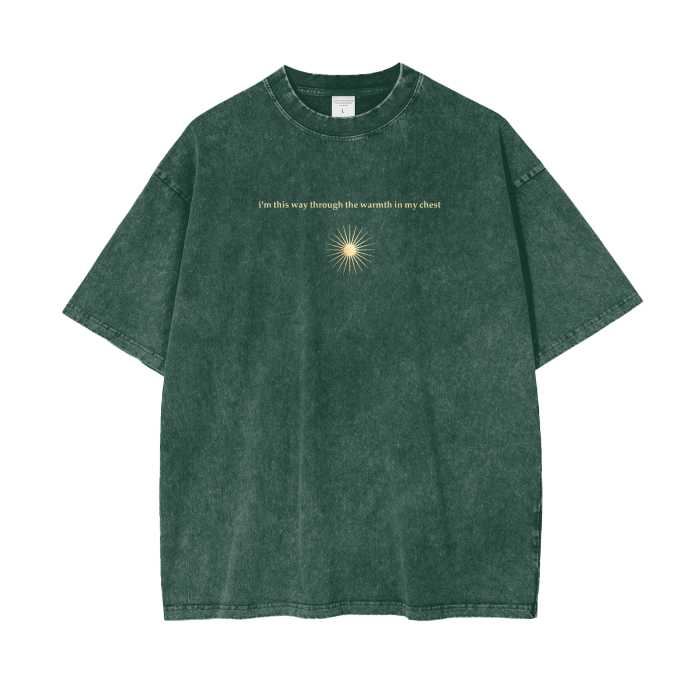 VIOLENTTRADWIFE ACID WASHED T-SHIRT