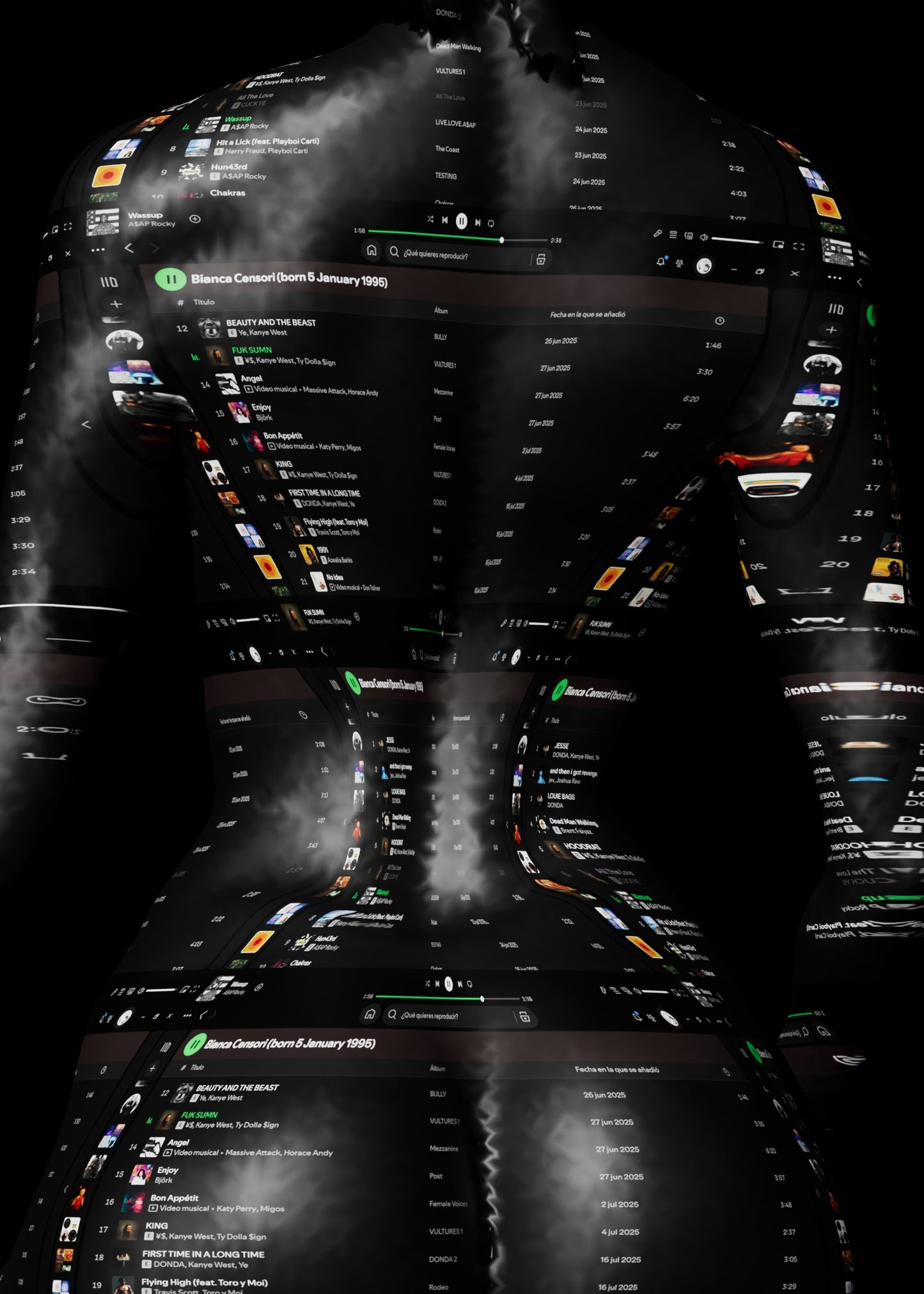 Playlist Series unique print