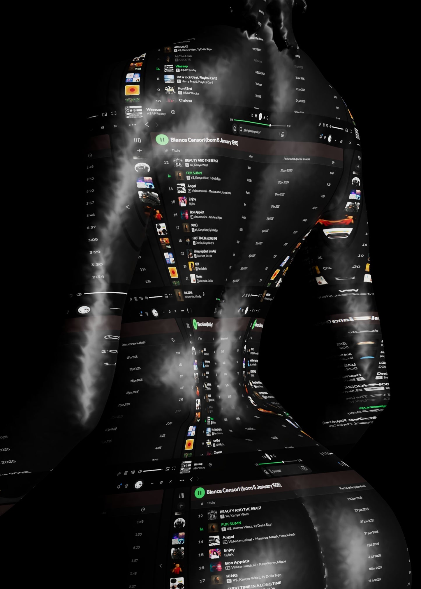 Playlist Series unique print