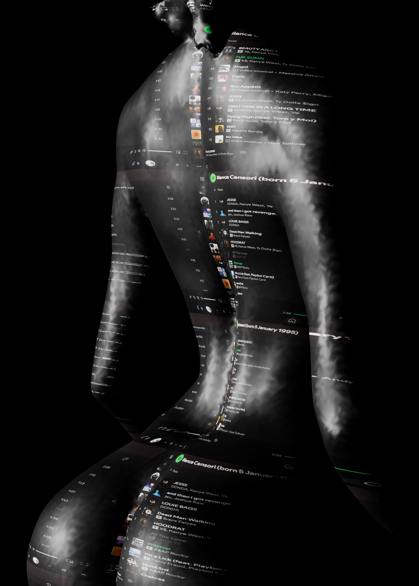 Playlist Series unique print