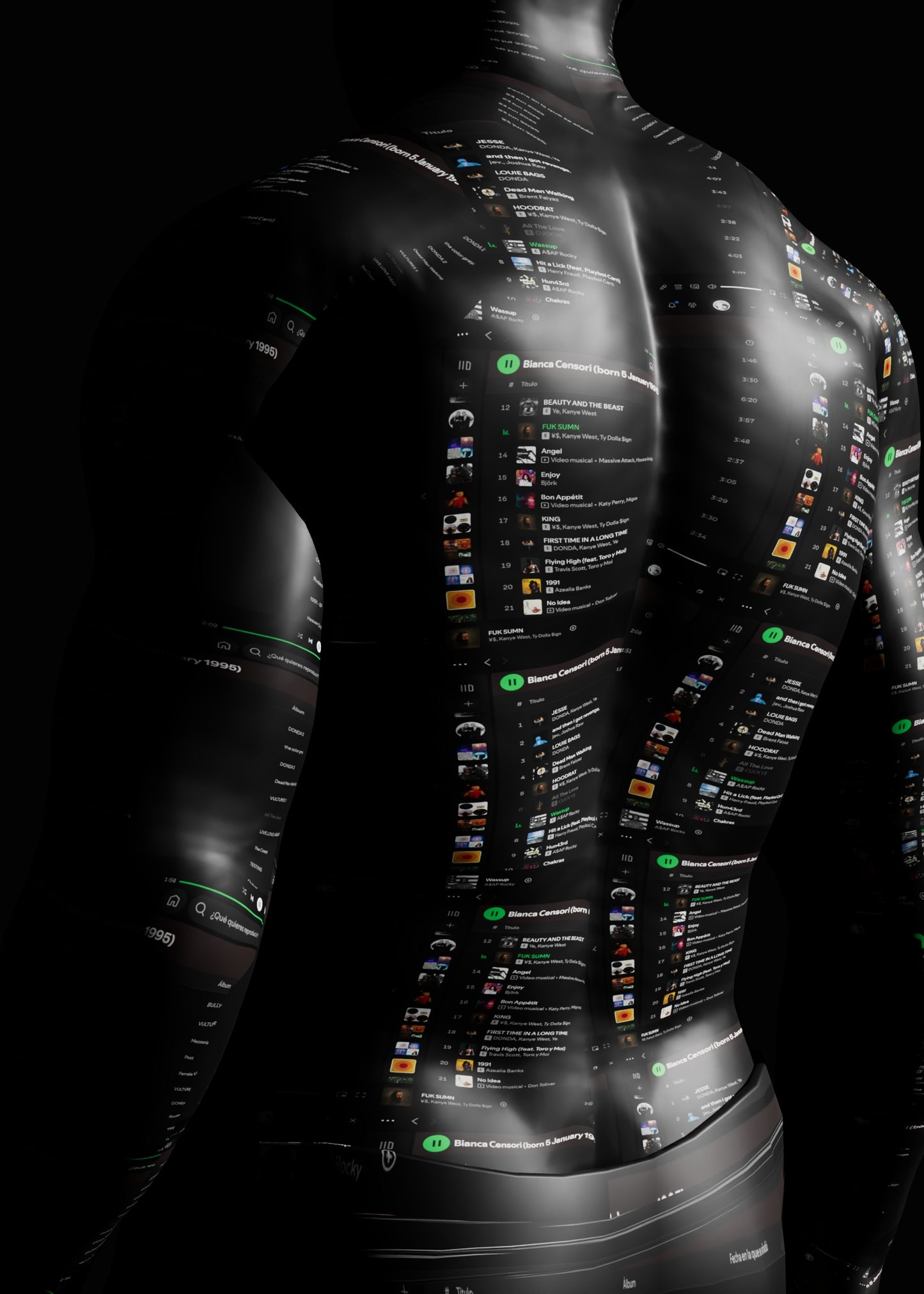 Playlist Series unique print