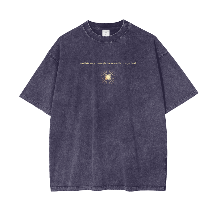 VIOLENTTRADWIFE ACID WASHED T-SHIRT