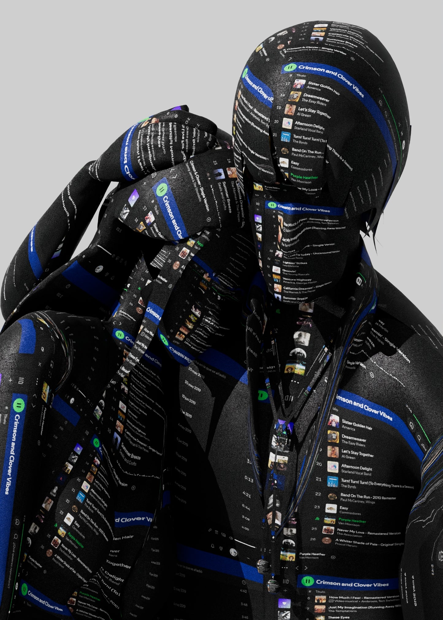 Playlist Series unique print