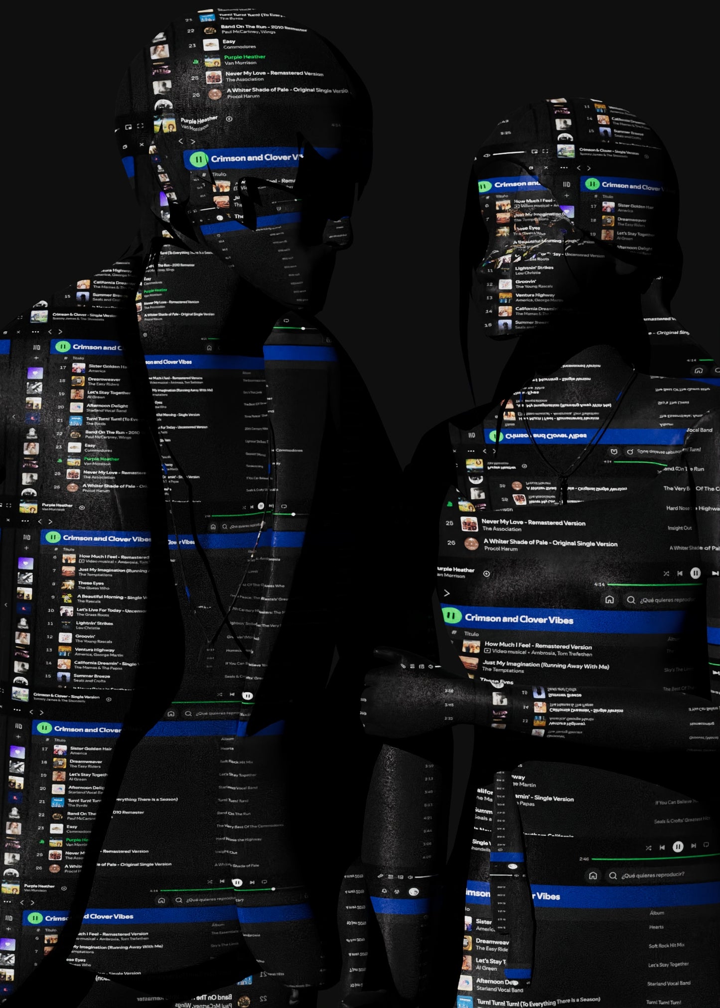 Playlist Series unique print