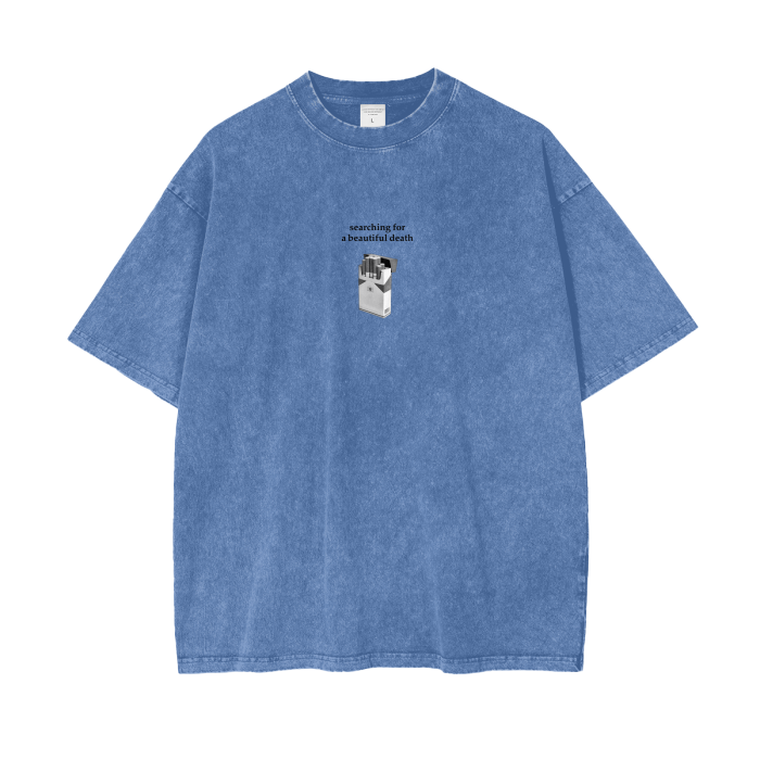 VIOLENTTRADWIFE ACID WASHED T-SHIRT