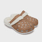 THE WOOD LINED CLOGS (For the chilly ones!)