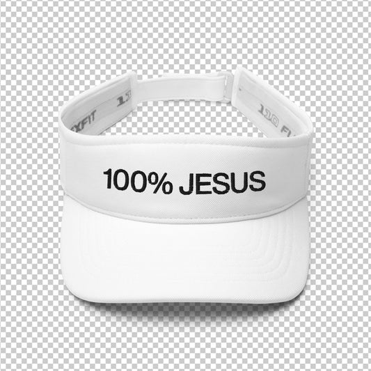 100% JESUS GOLF VISOR