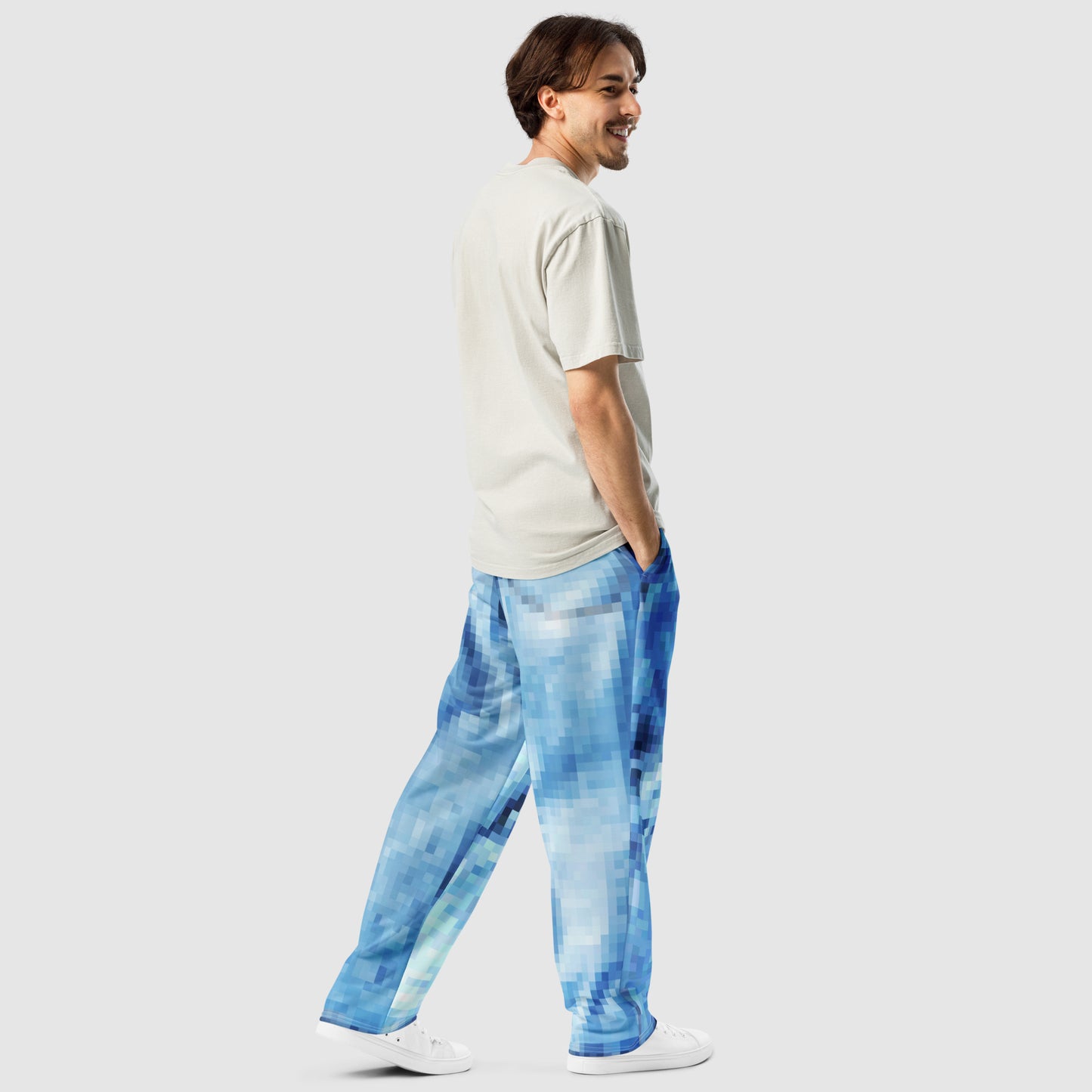 PIXEL JEANS JOGGERS