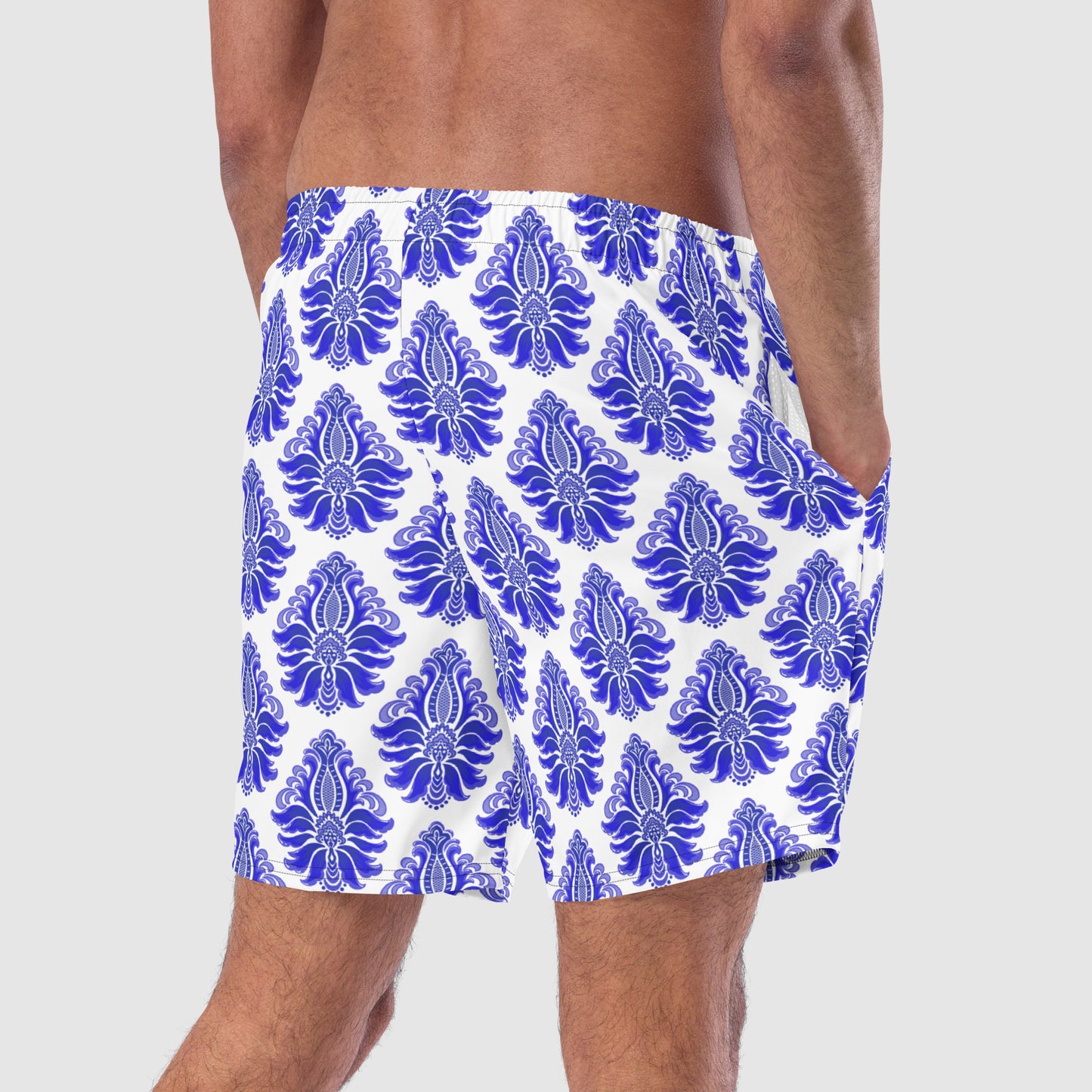 DAMASK 1669 BLUE CASHMERE TEXTURE TRUNKS