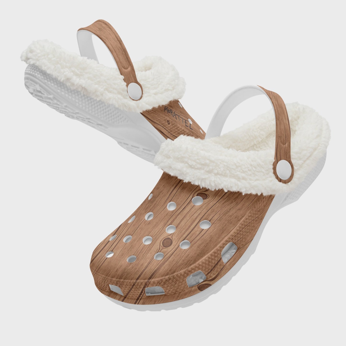 THE WOOD LINED CLOGS (For the chilly ones!)