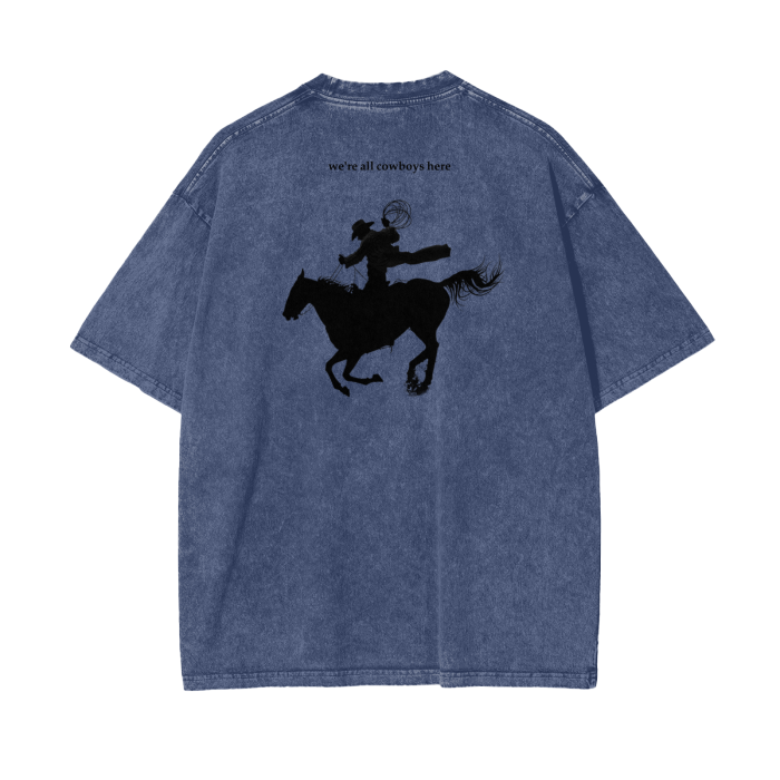 VIOLENTTRADWIFE ACID WASHED T-SHIRT