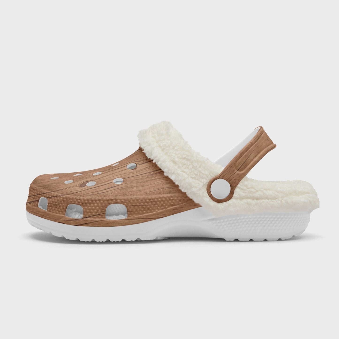 THE WOOD LINED CLOGS (For the chilly ones!)
