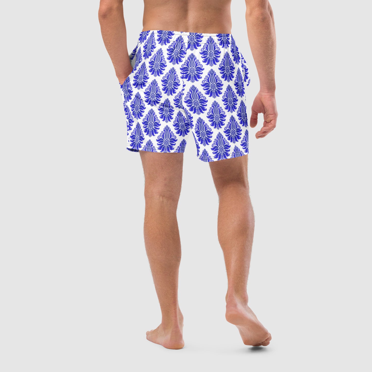 DAMASK 1669 BLUE CASHMERE TEXTURE TRUNKS