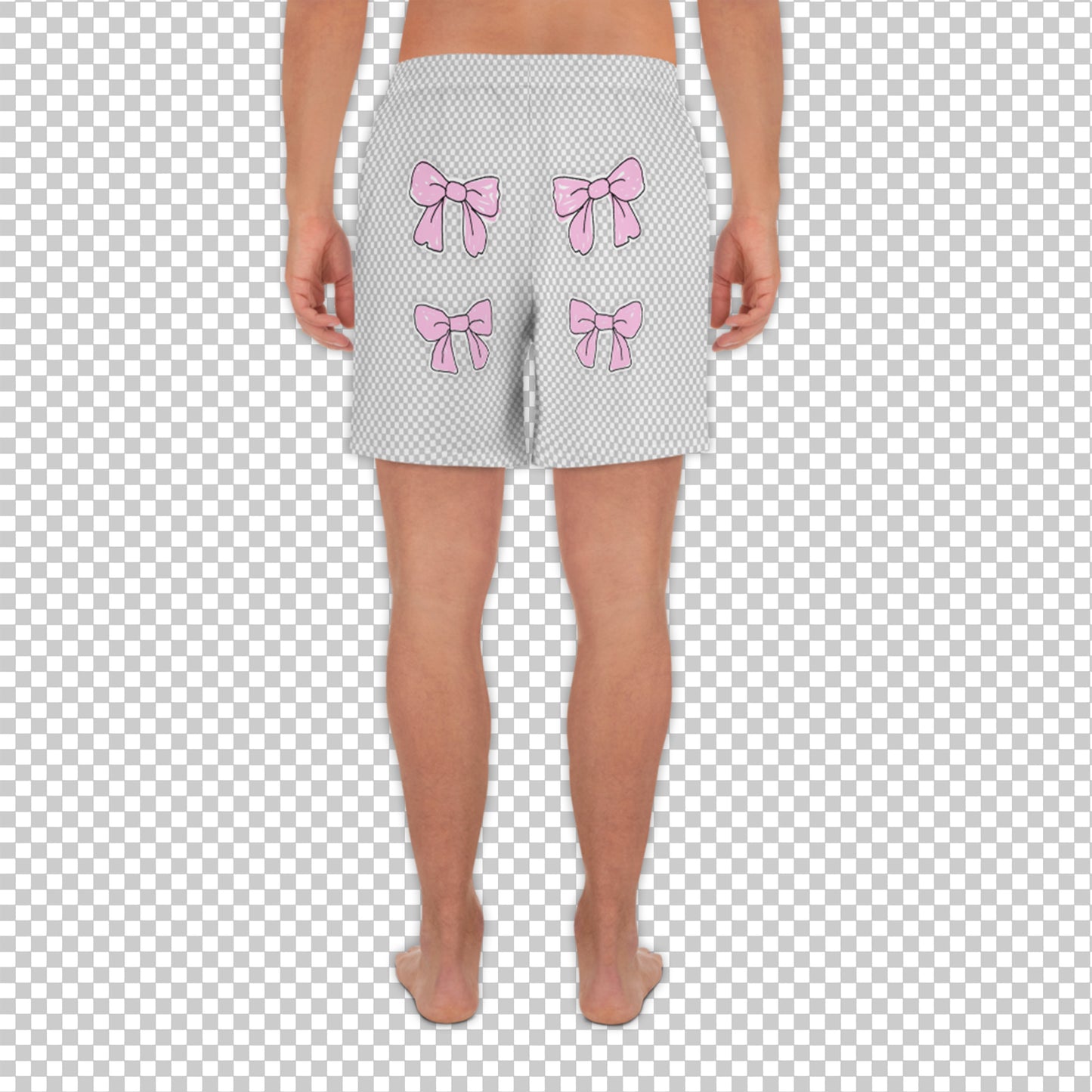 CANVAS SHORTS WITH RIBBONS, UNISEX