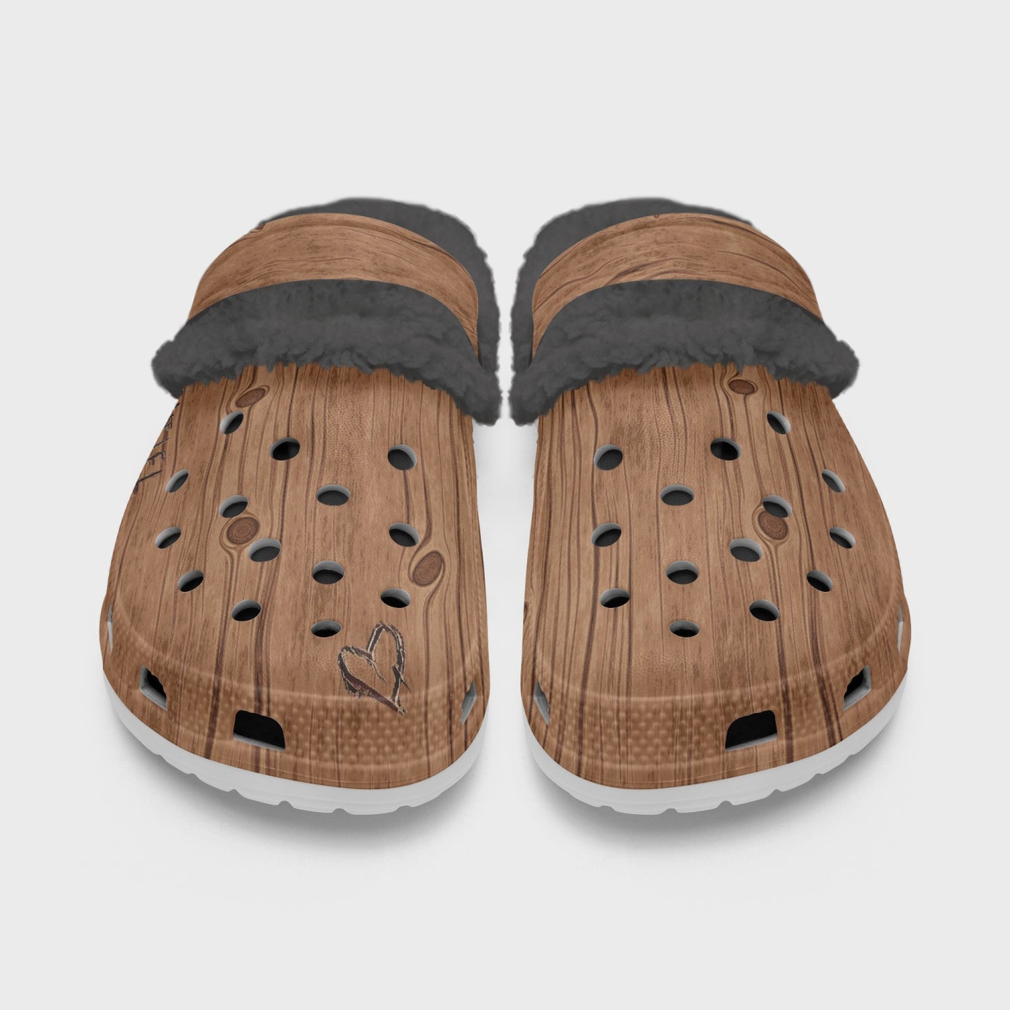 THE WOOD LINED CLOGS (For the chilly ones!)