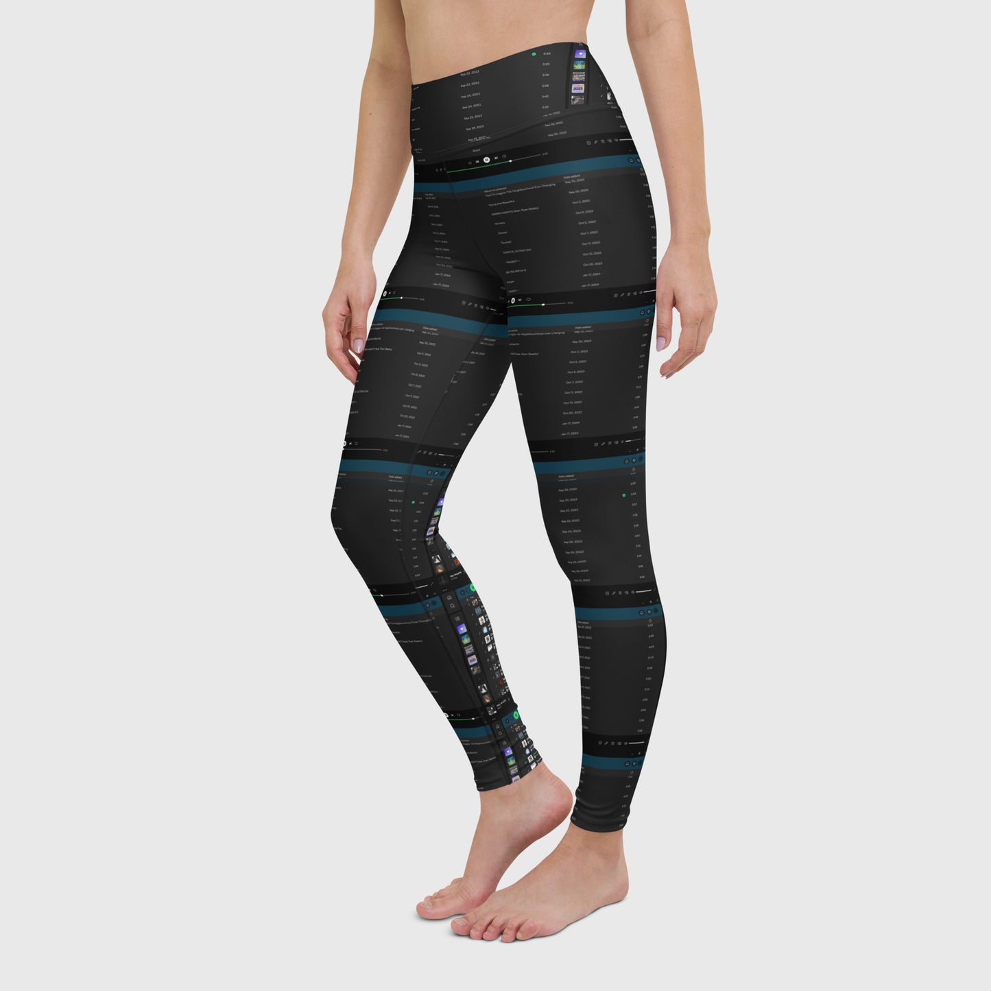 LEGGINGS WITH A PLAYLIST