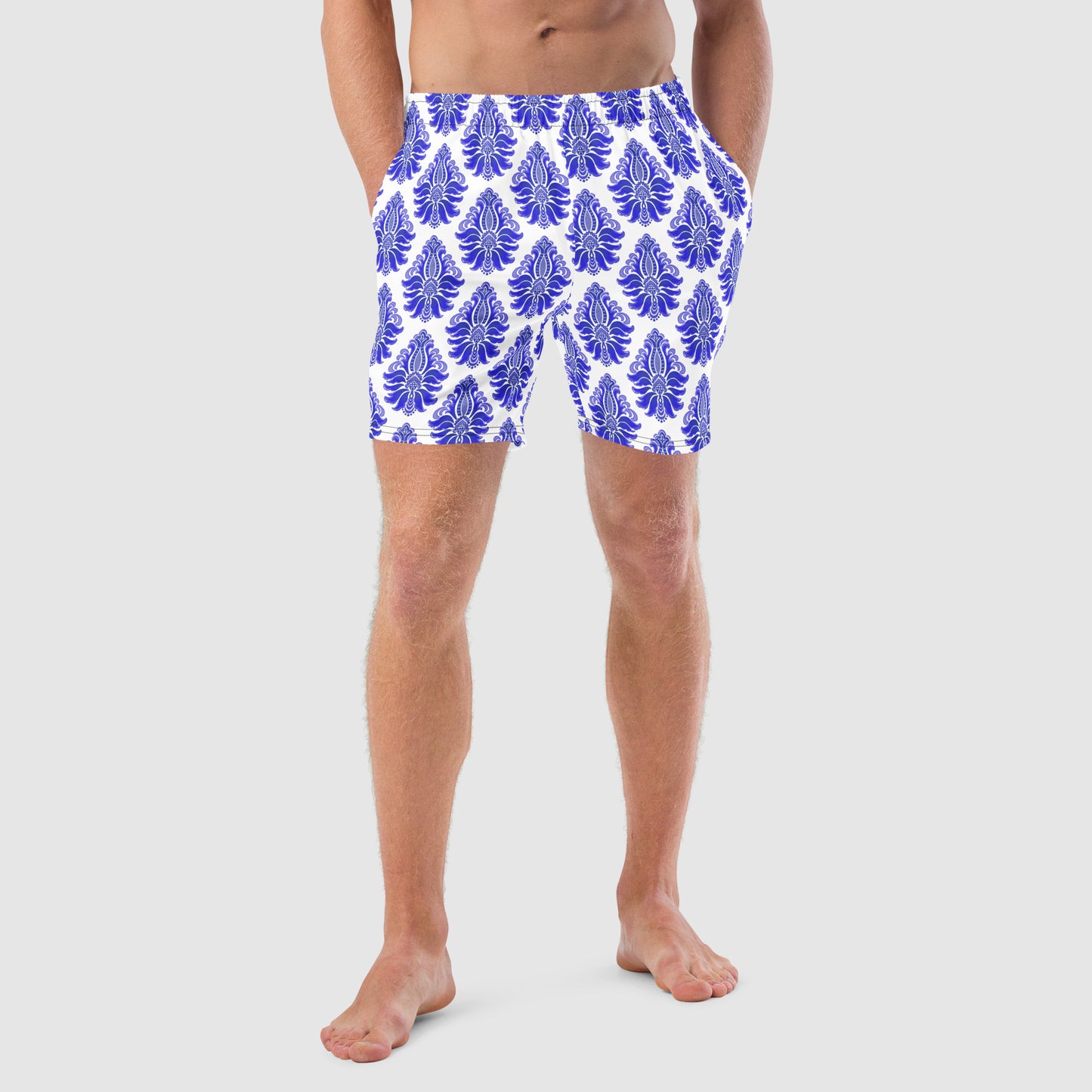 DAMASK 1669 BLUE CASHMERE TEXTURE TRUNKS