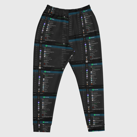 JOGGERS WITH A PLAYLIST (HE/HIM)
