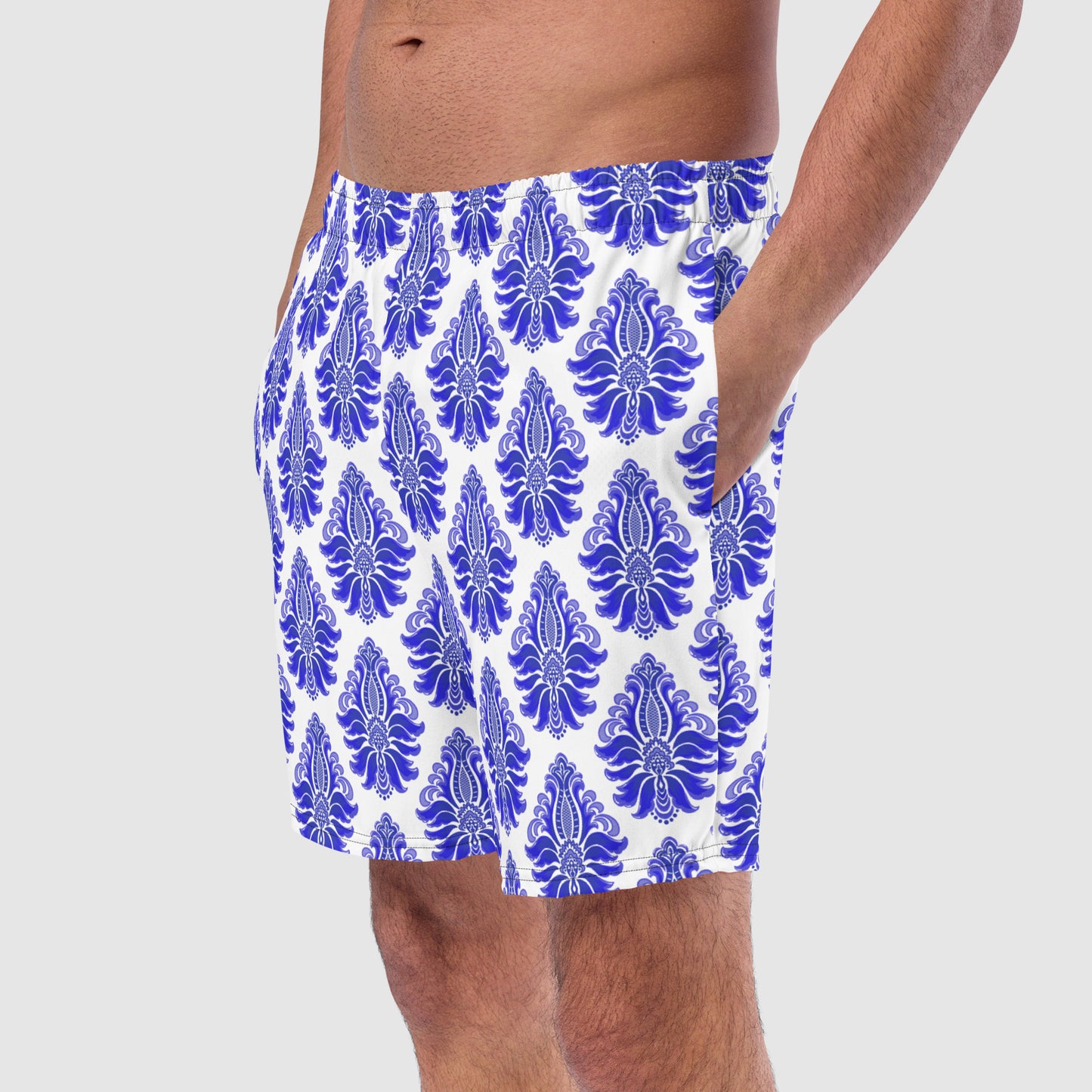 DAMASK 1669 BLUE CASHMERE TEXTURE TRUNKS