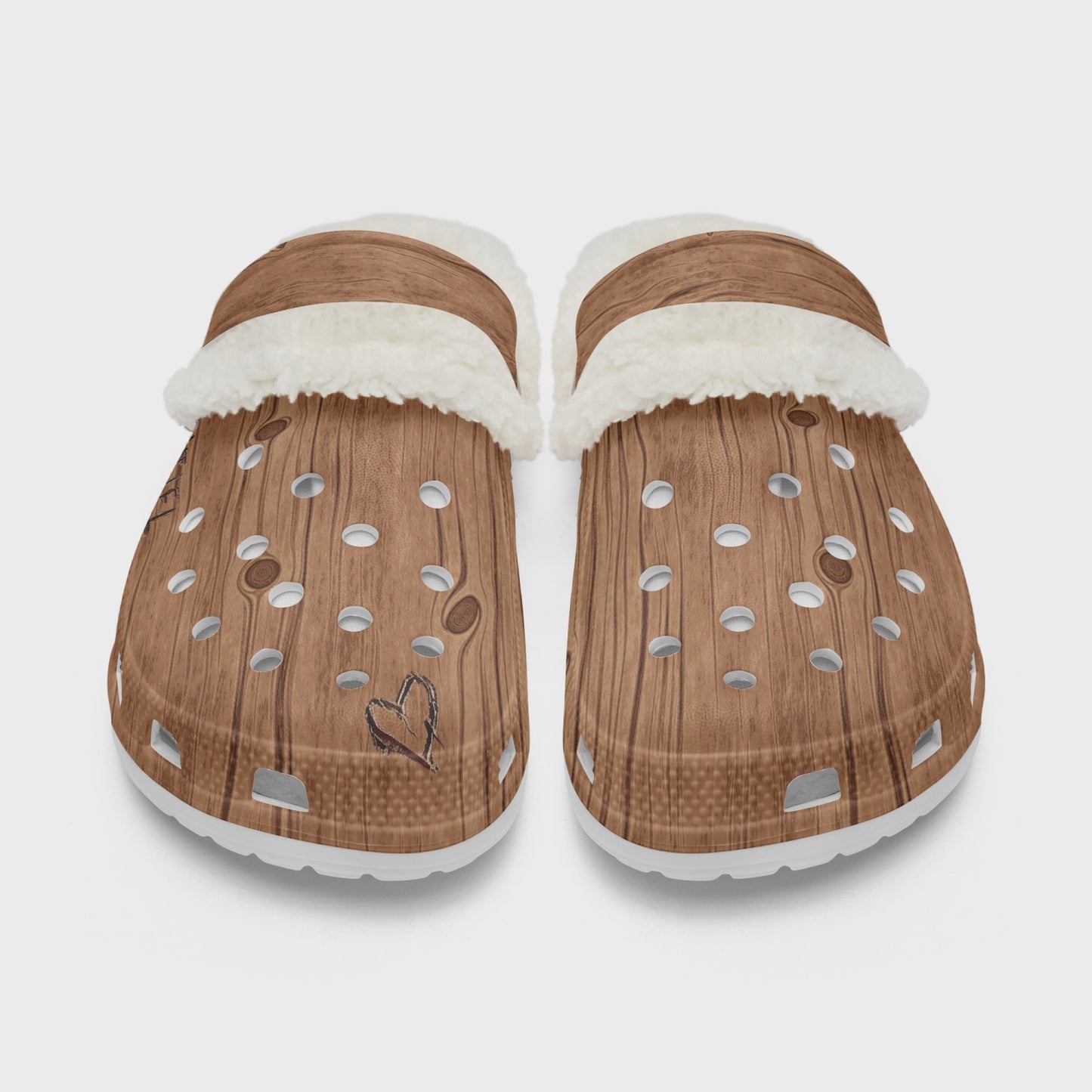 THE WOOD LINED CLOGS (For the chilly ones!)