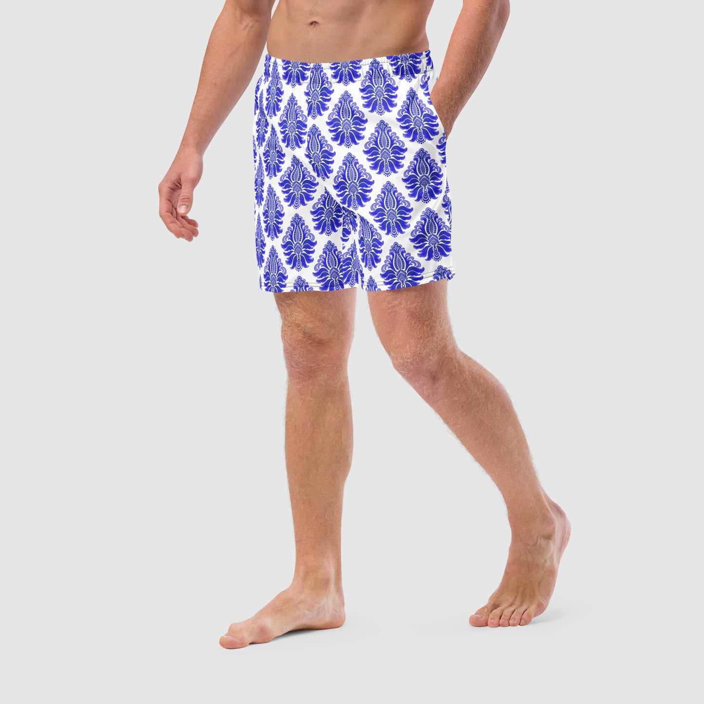 DAMASK 1669 BLUE CASHMERE TEXTURE TRUNKS