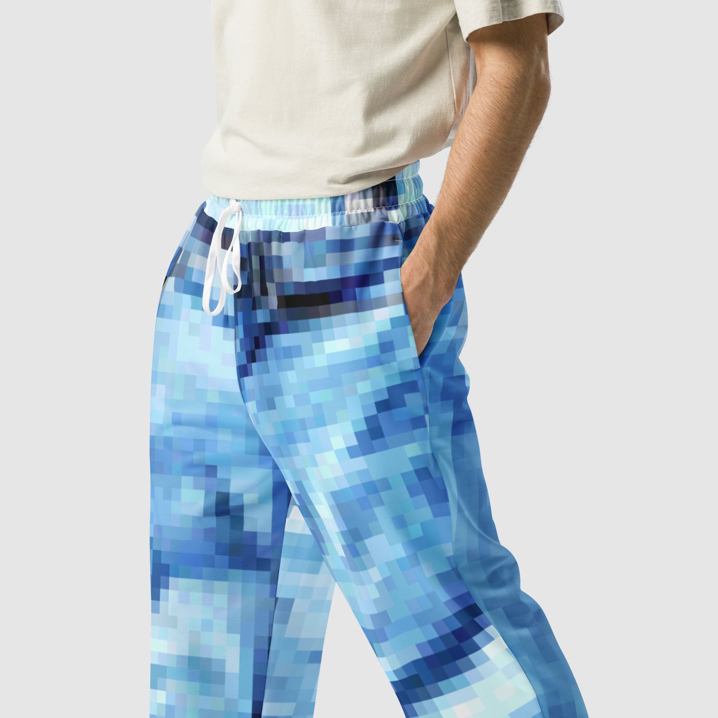 PIXEL JEANS JOGGERS