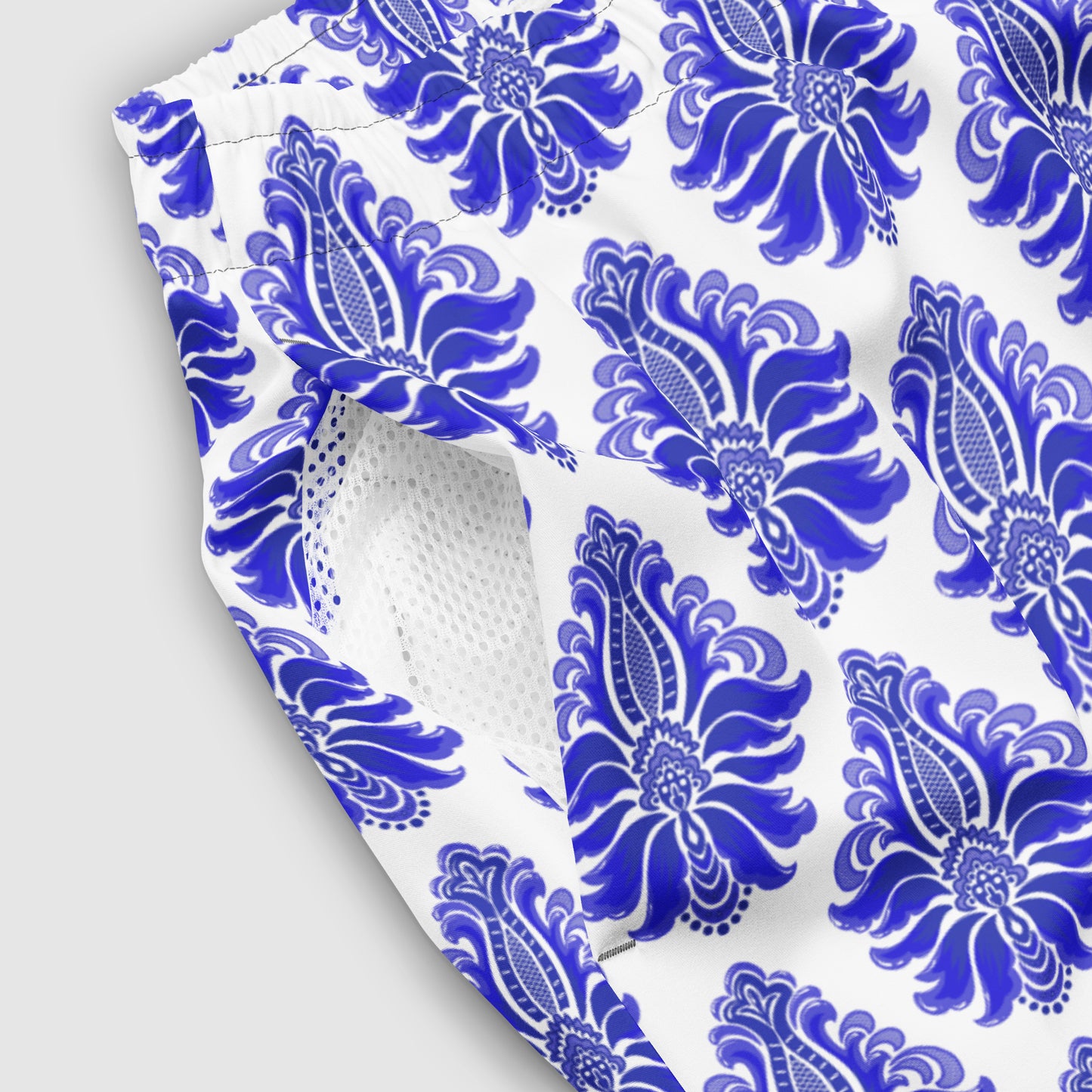 DAMASK 1669 BLUE CASHMERE TEXTURE TRUNKS