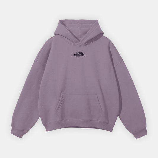 MORATIEL ESSENTIALS FLEECE HOODIE DARK PURPLE