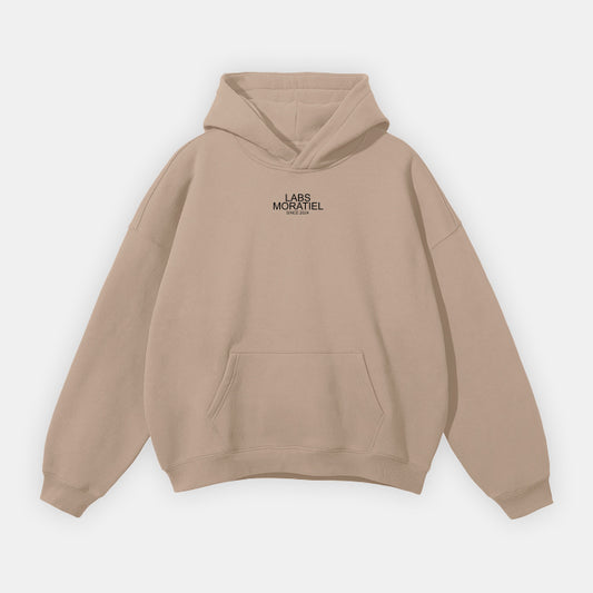 MORATIEL ESSENTIALS FLEECE HOODIE APRICOT