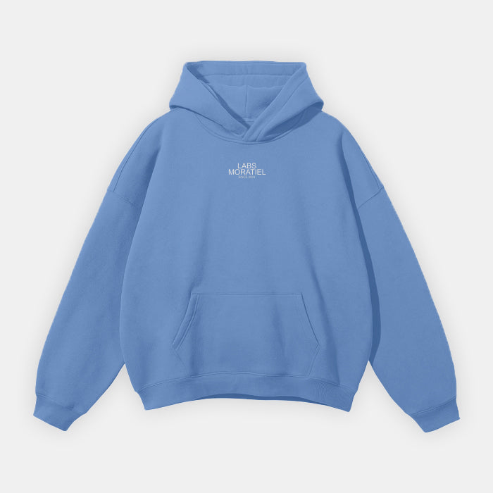 MORATIEL ESSENTIALS FLEECE HOODIE BLUE