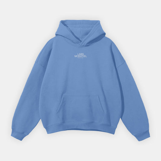MORATIEL ESSENTIALS FLEECE HOODIE BLUE