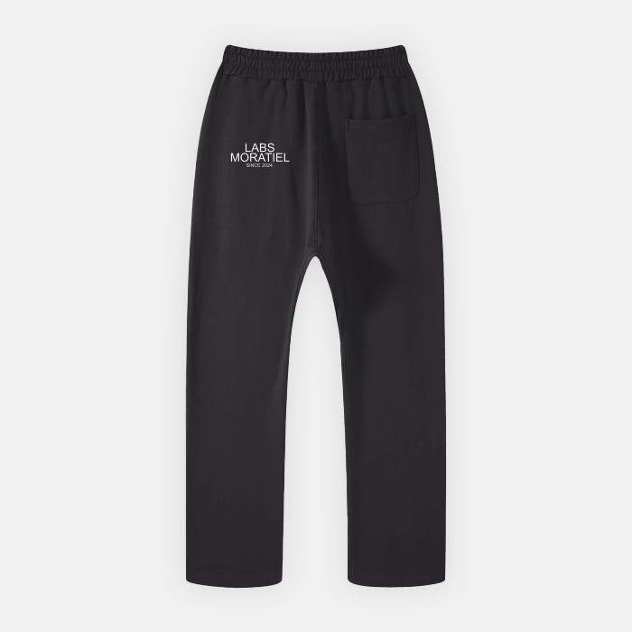 MORATIEL STRAIGHT LEG JOGGERS - GRAY CAMEL