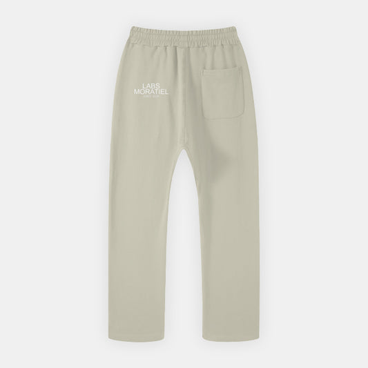 MORATIEL STRAIGHT LEG JOGGERS - GRAY CAMEL