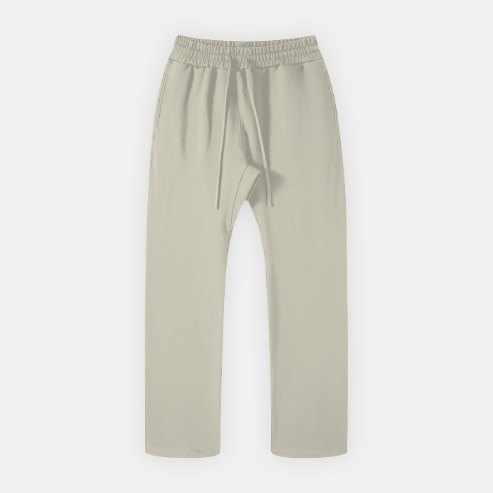 MORATIEL STRAIGHT LEG JOGGERS - GRAY CAMEL