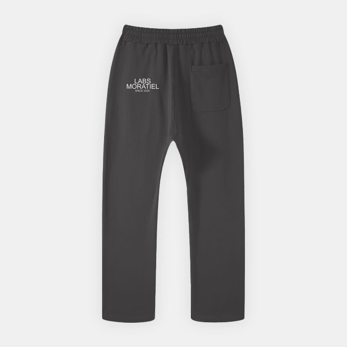 MORATIEL STRAIGHT LEG JOGGERS - GRAY CAMEL