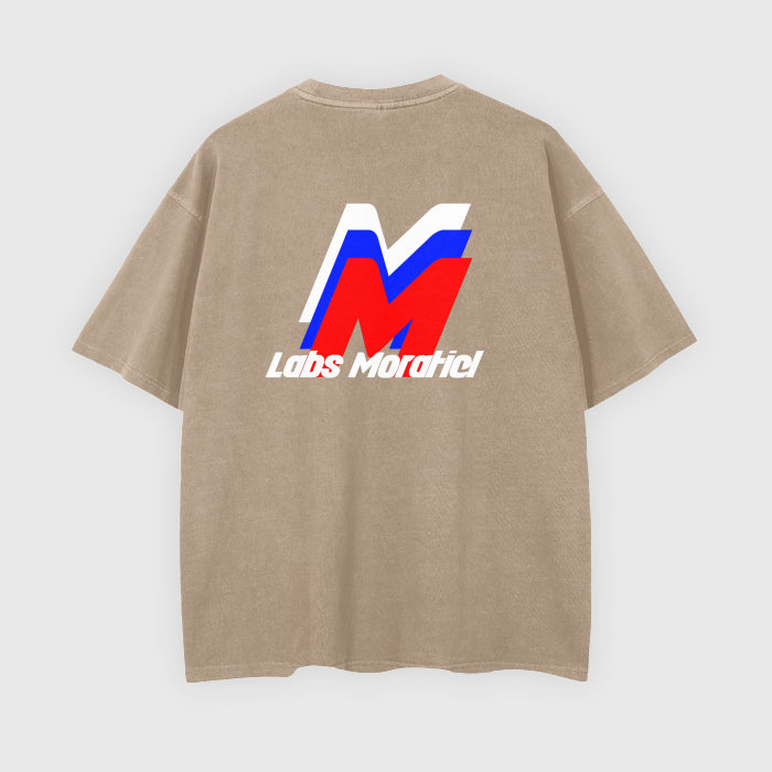 VINTAGE RACE MORATIEL T-SHIRT - APRICOT