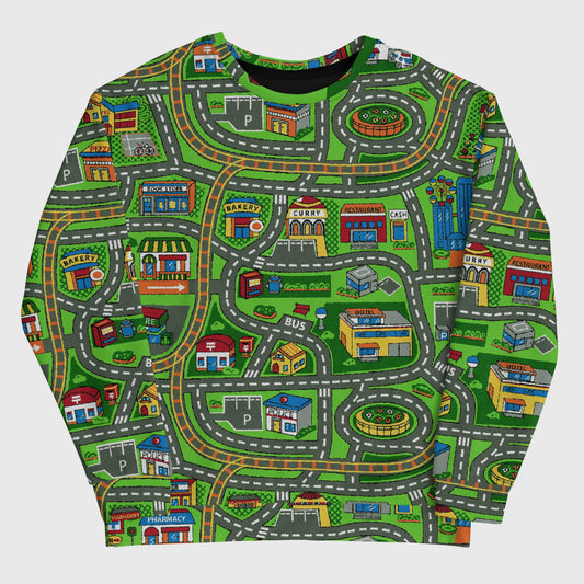 CARS RUG - UNISEX SWEATSHIRT