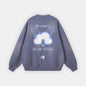 THE CLOUD IS THE NEW INFINITY WASHED FLEECE PULLOVER
